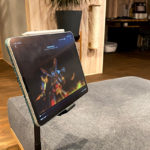 iPadには高さ調整できる伸縮式スタンドがおすすめ！